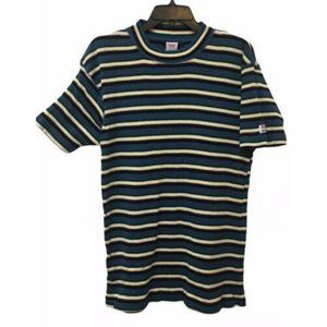 Levis‎ Ribbed Short Sleeve Mock Neck Shirt NEW NOS